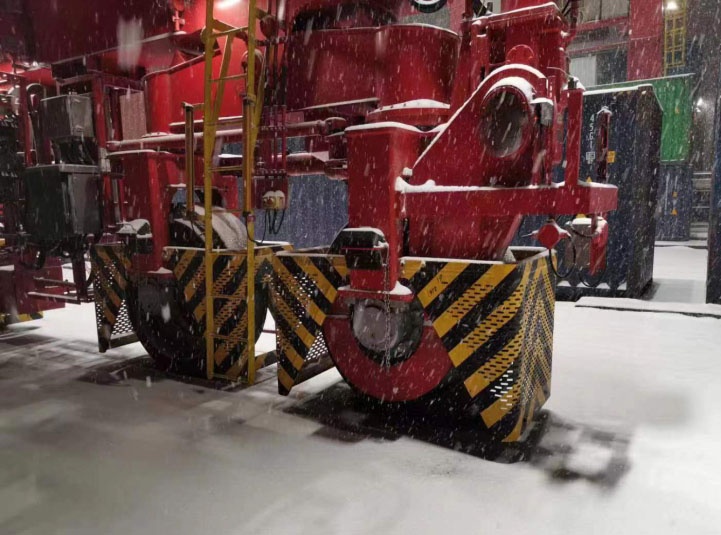 輪胎吊(RTG)粘結式實心輪胎使用情況